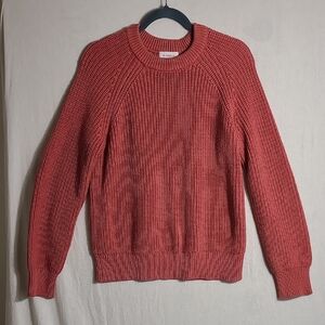 Evereve Dusty Mauve Knit Sweater Size Medium
